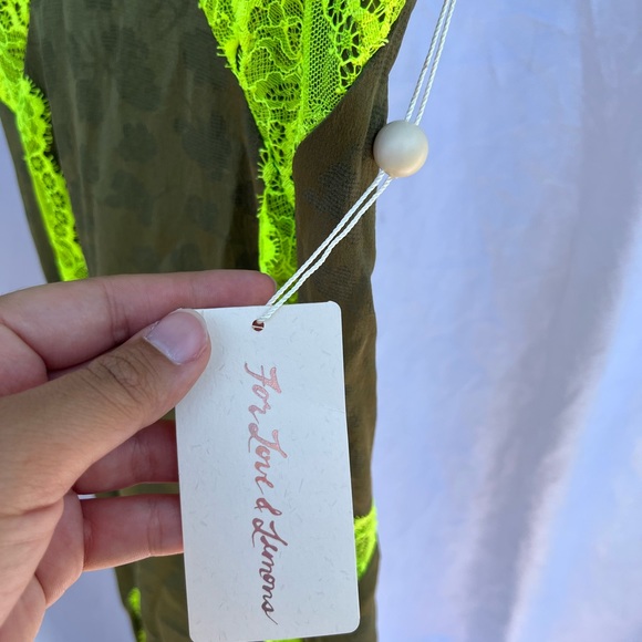 New For Love & Lemons KRISTIE MAXI DRESS - Picture 3 of 4